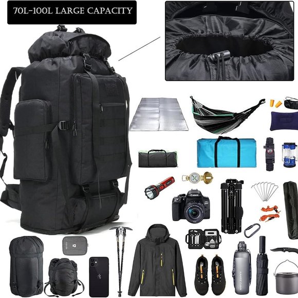 High Quality Outdoor Large-Capacity Equipment Camouflage Waterproof Professional - Picture 4 of 9